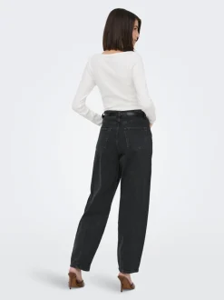 JDYSUSIE Middels høy midje Wide Leg Fit Jeans
