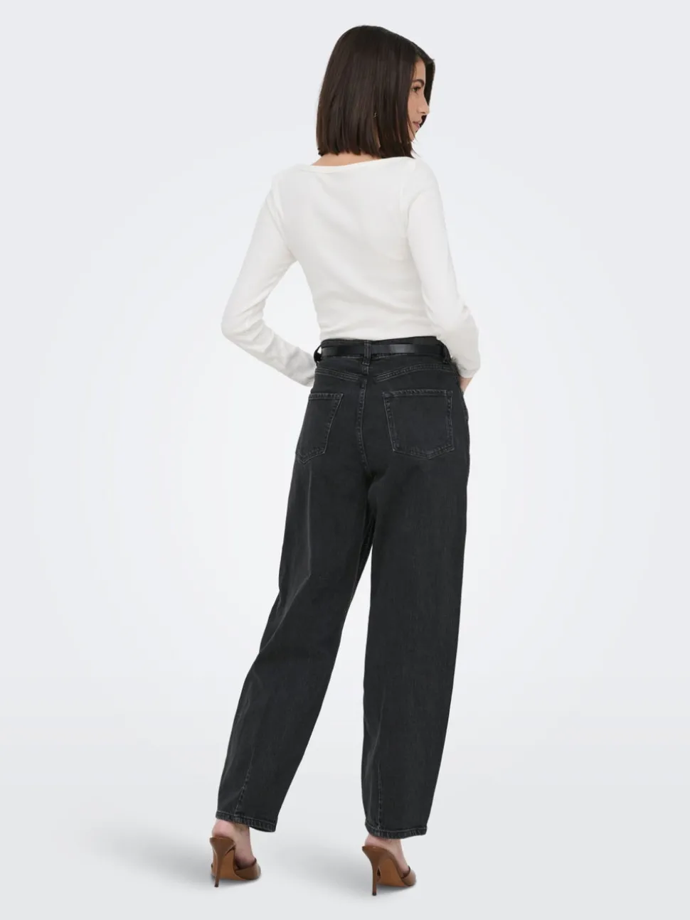 JDYSUSIE Middels høy midje Wide Leg Fit Jeans