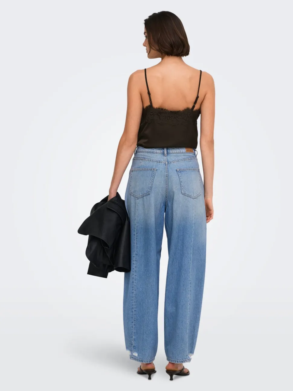 JDYSUSIE Middels høy midje Barrel-passform Jeans