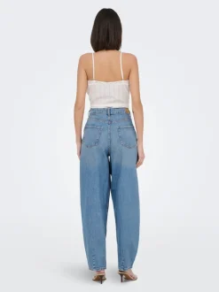JDYSUSIE Middels høy midje Barrel-passform Jeans