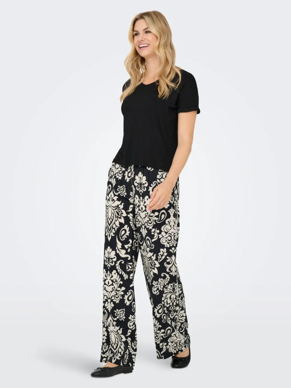 JDYTAMI Wide Leg Fit Bukser med vide ben