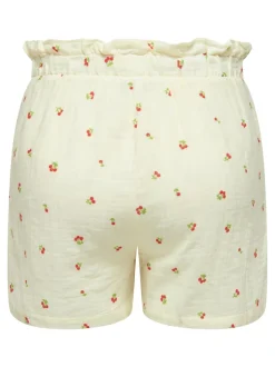 JDYTHEIS Middels høy midje Regular Fit Paperbag-shorts
