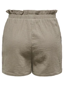 JDYTHEIS Middels høy midje Regular Fit Paperbag-shorts
