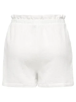 JDYTHEIS Middels høy midje Regular Fit Paperbag-shorts