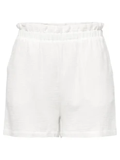 JDYTHEIS Middels høy midje Regular Fit Paperbag-shorts