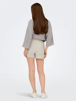 JDYTHEIS Middels høy midje Regular Fit Paperbag-shorts