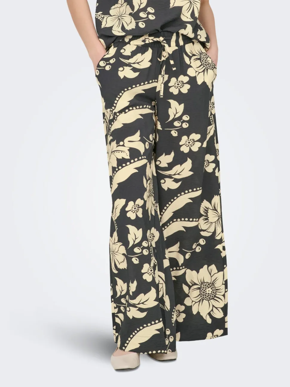 JDYTROYA Slim Straight Fit Palazzobukse