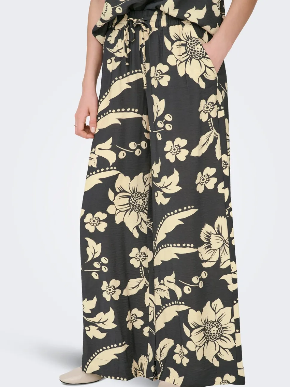 JDYTROYA Slim Straight Fit Palazzobukse
