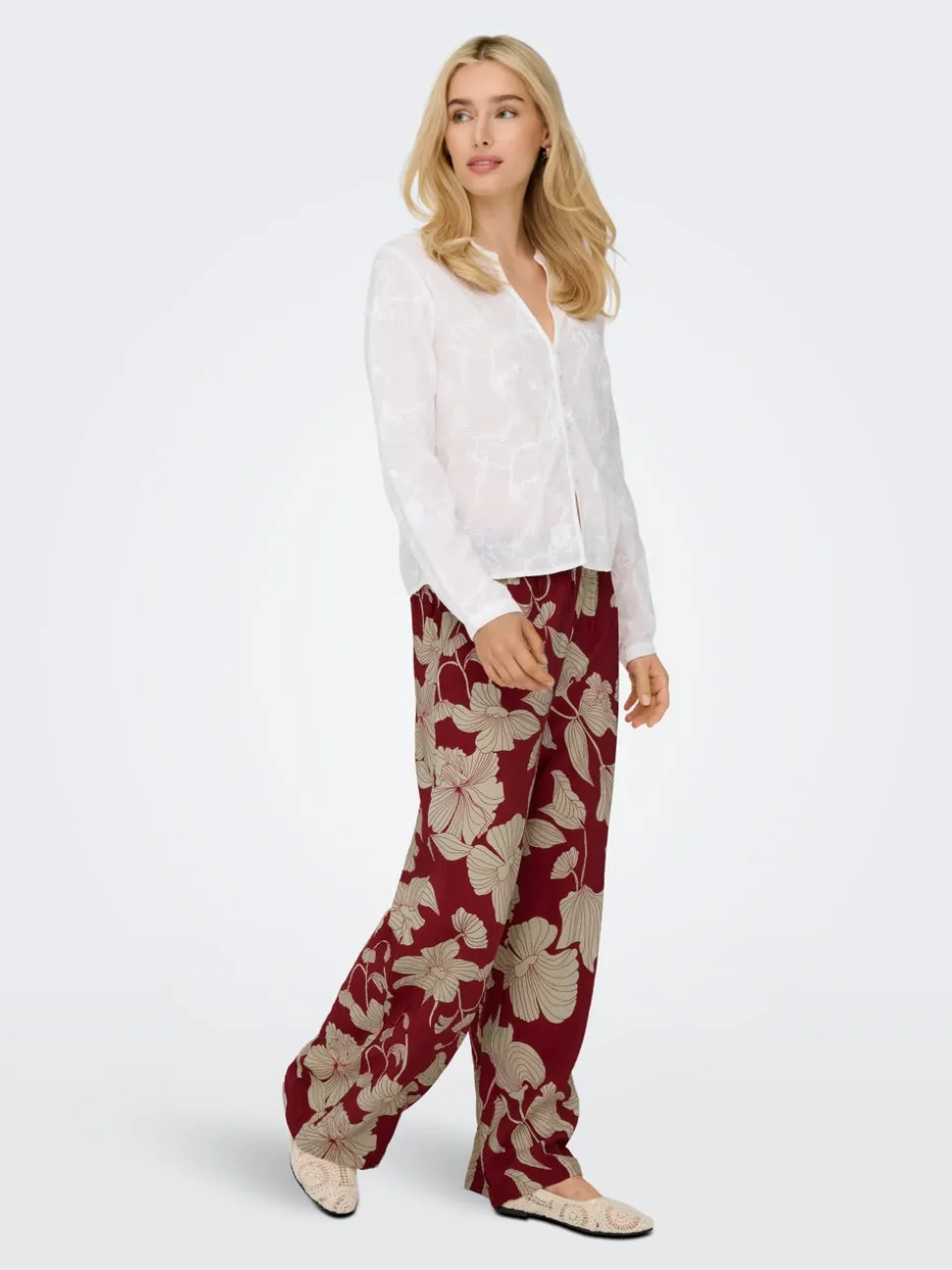 JDYTROYA Slim Straight Fit Bukser