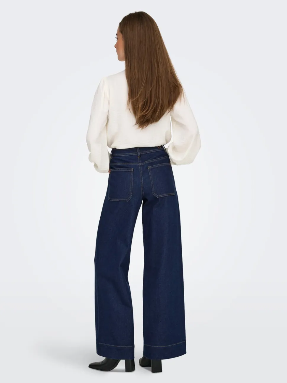 JDYVANNII Høy midje Wide Leg Fit Jeans