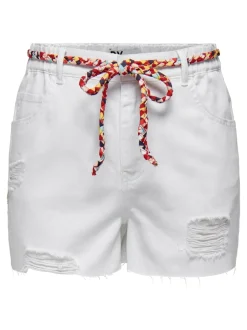 JDYZIGGA Høy midje Loose fit Denimshorts