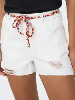 JDYZIGGA Høy midje Loose fit Denimshorts