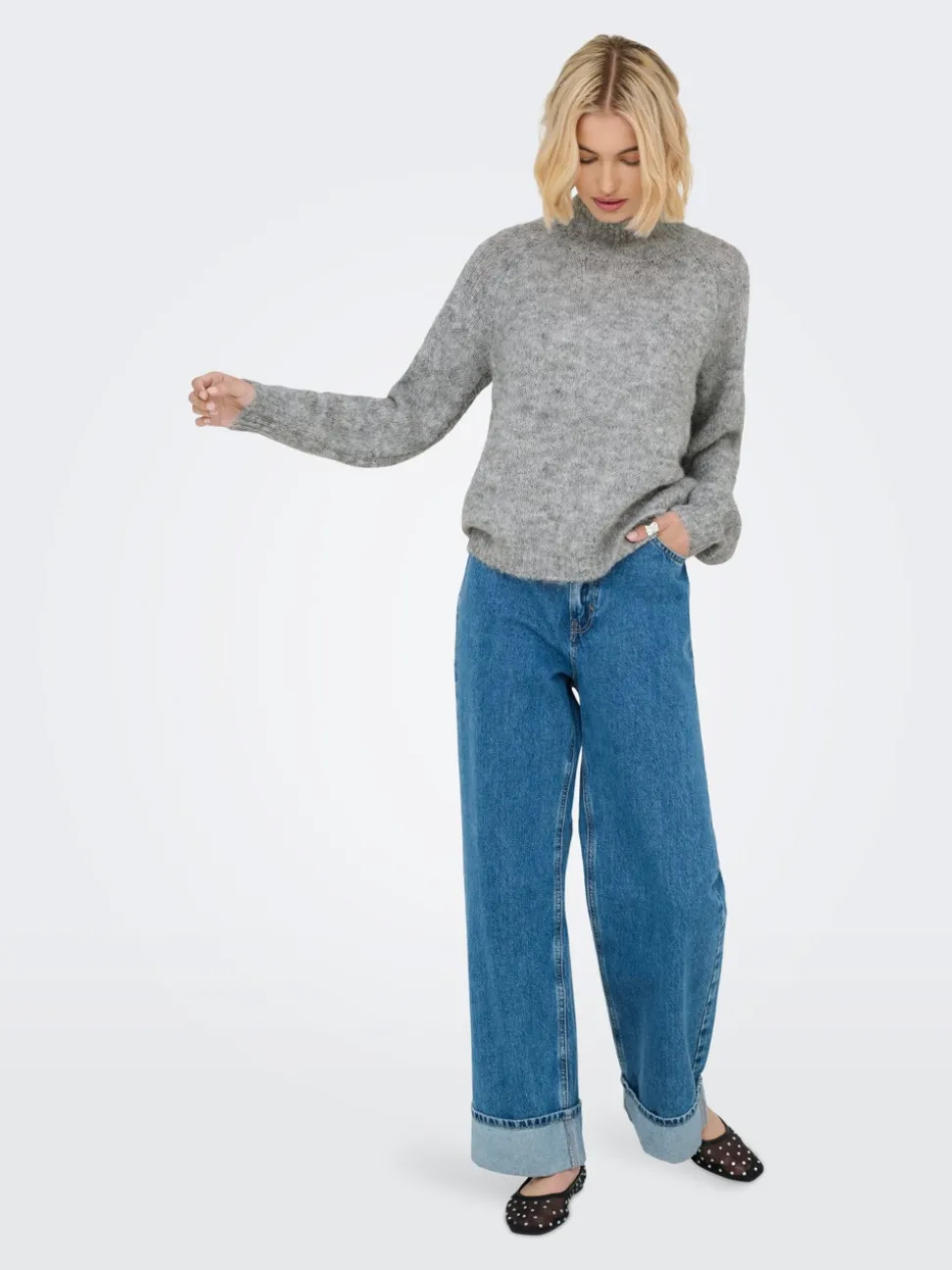JDYZOEY Strikkegenser
