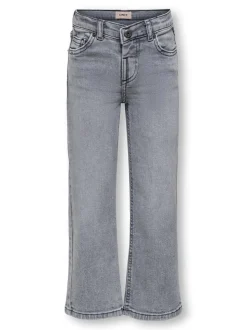 KMGJUICY Middels høy midje Wide Leg Fit Jeans