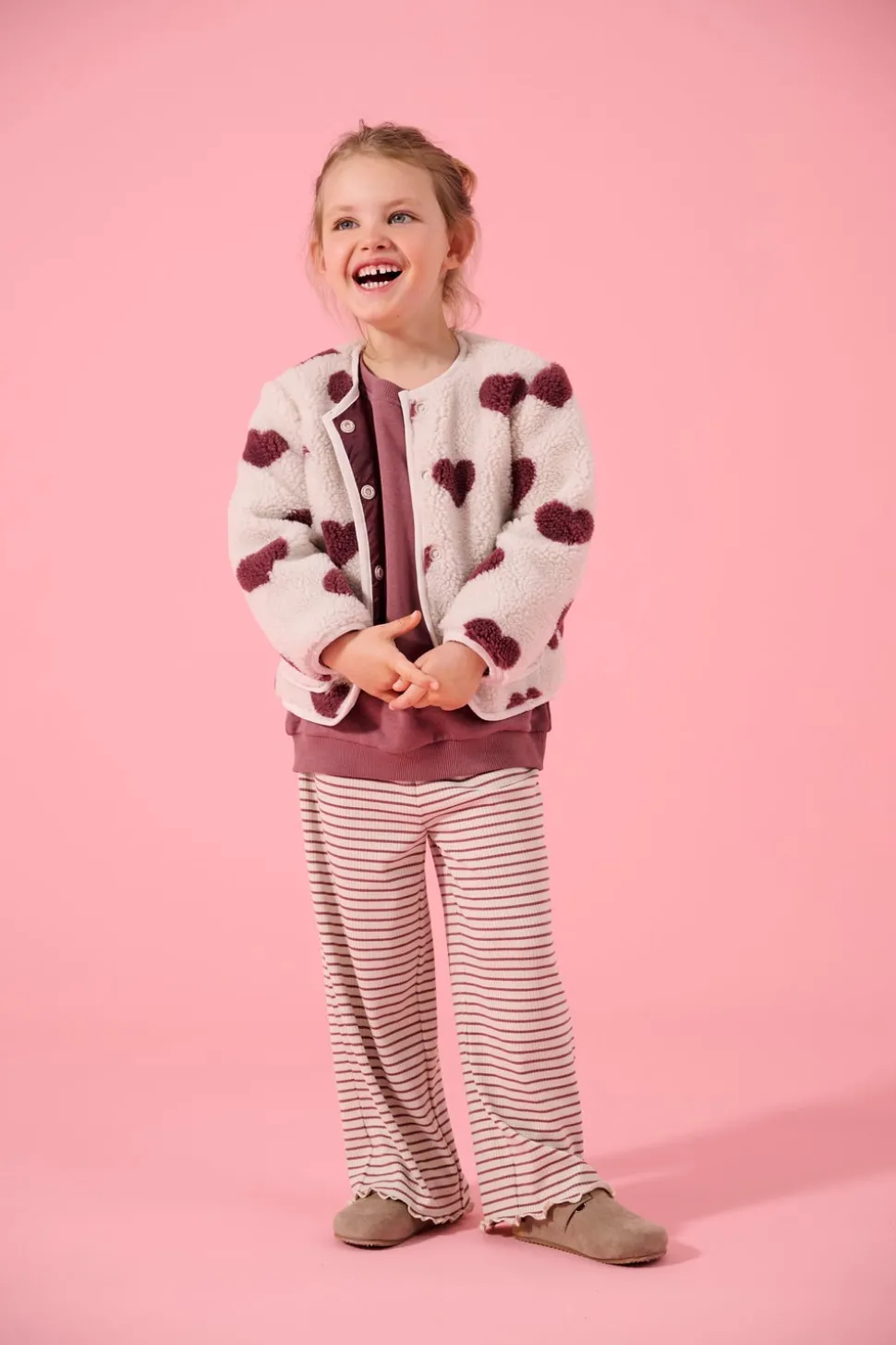 KMGMAUDE Wide Leg Fit Bukser