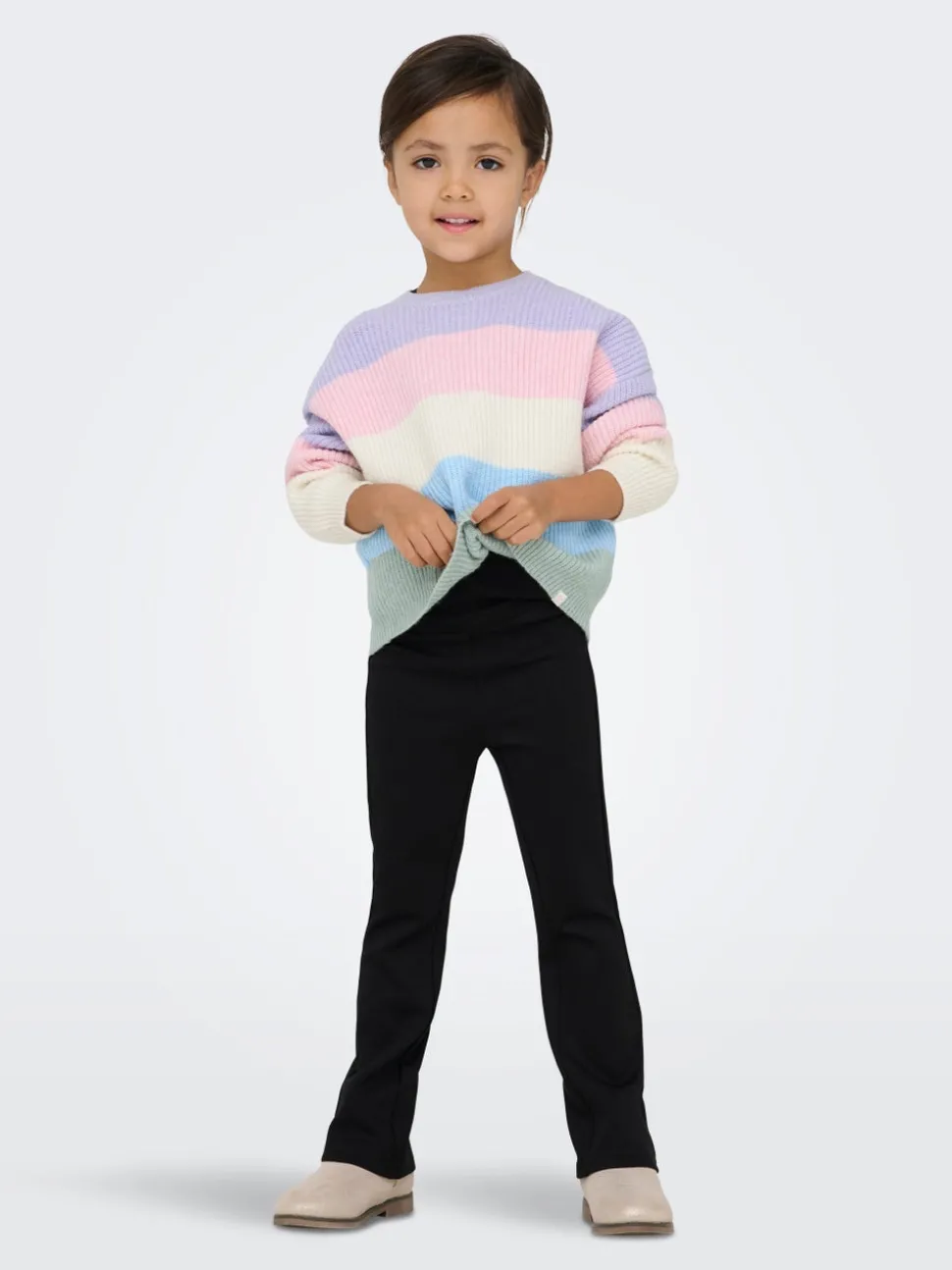 KMGPAIGE jersey Flared fit bukser