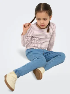 KMGRAIN Middels høy midje Skinny Fit Jeans