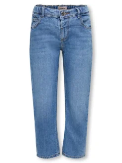 KMGVALENTINE Middels høy midje Straight Fit Jeans