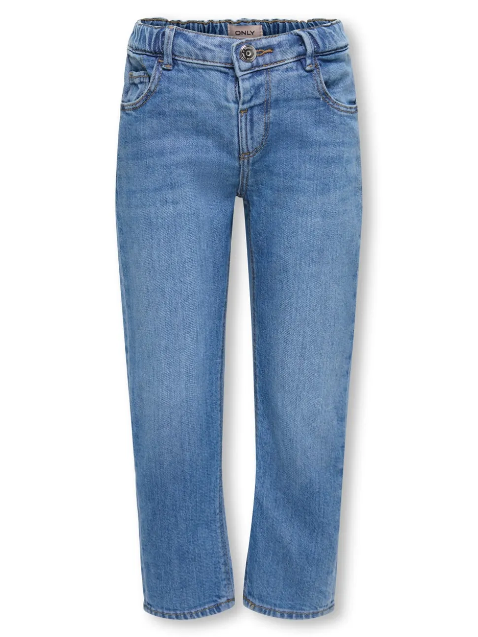 KMGVALENTINE Middels høy midje Straight Fit Jeans