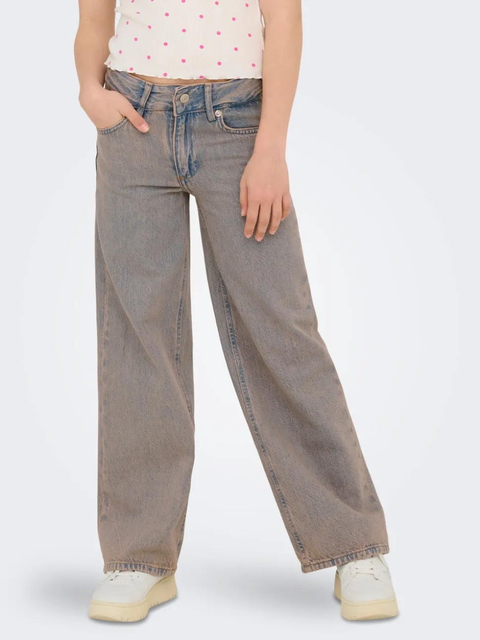 KOGBAXTER Høy midje Wide Leg Fit Jeans