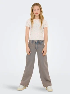 KOGBAXTER Høy midje Wide Leg Fit Jeans