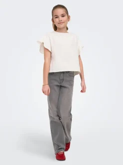 KOGBLAIR Middels høyt snitt Wide Leg Fit Jeans