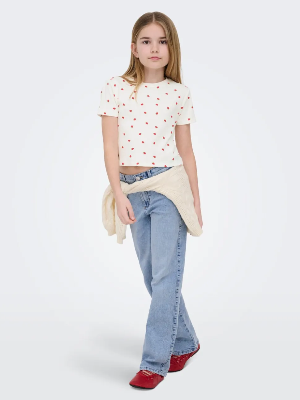 KOGBLAIR Middels høyt snitt Wide Leg Fit Jeans