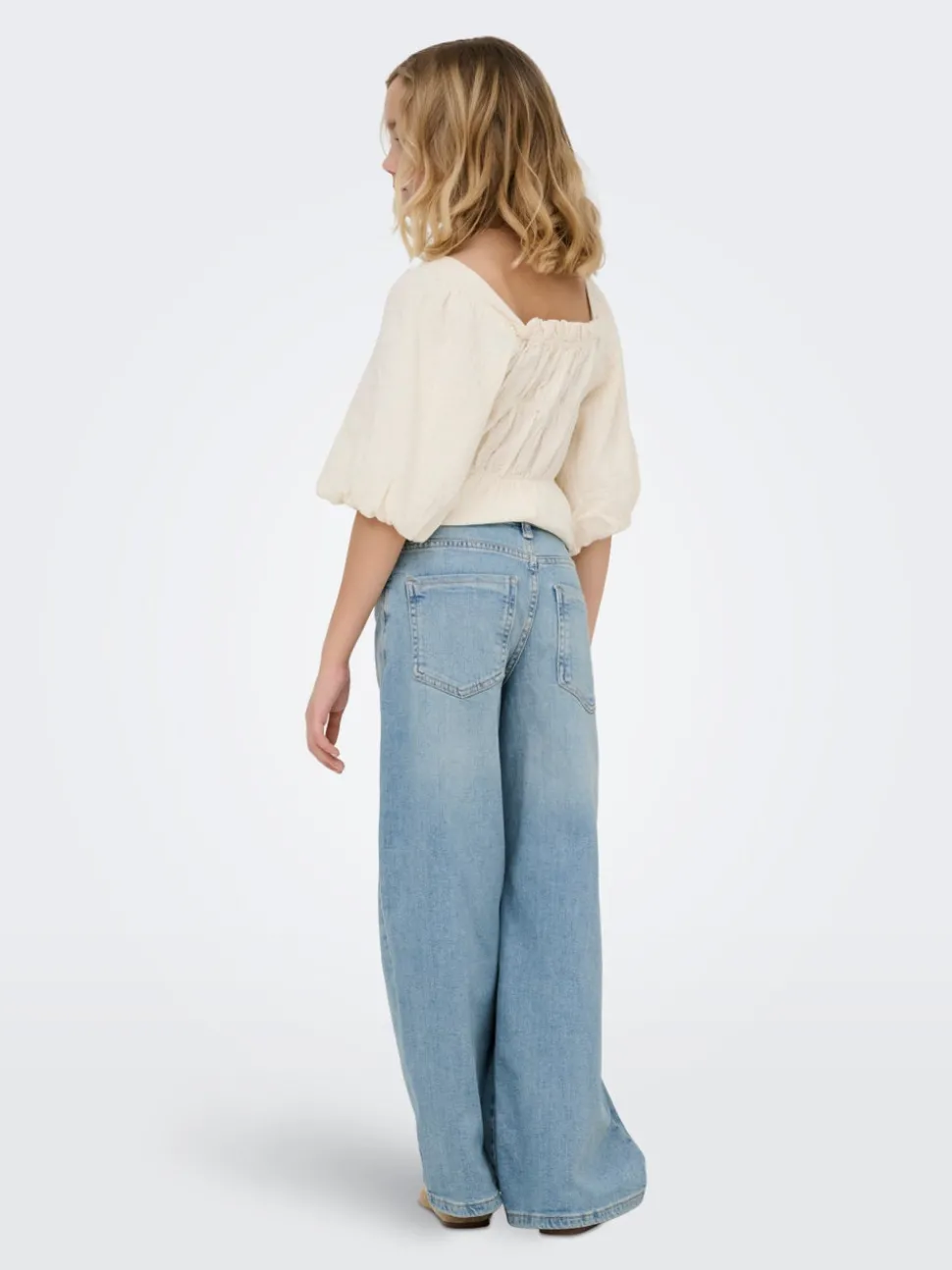 KOGBROOME Høy midje Wide Leg Fit Jeans