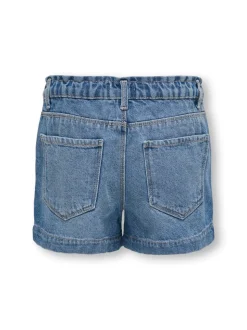KOGCOMET Middels høy midje Wide Leg Fit Denimshorts