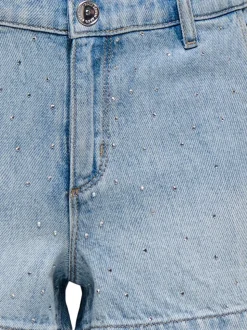 KOGCOMET Middels høy midje Wide Leg Fit Denimshorts
