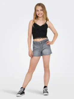 KOGCOMET Wide Leg Fit Denimshorts
