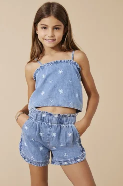 KOGDANDY Comfort Fit Denimshorts