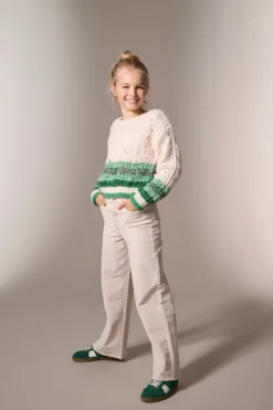 KOGHOPE Wide Leg Fit Corduroy Bukser