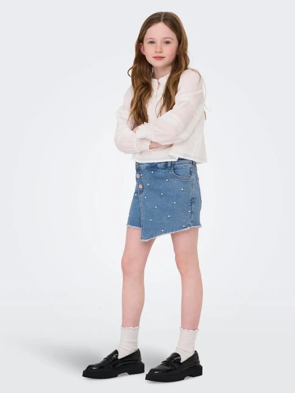 KOGJENNY Denim Denimskjørt Kort skjørt