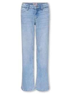 KOGJUDY-O Lav midje Wide Leg Fit Jeans