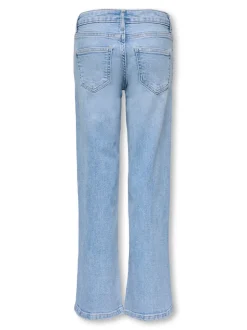 KOGJUDY-O Lav midje Wide Leg Fit Jeans