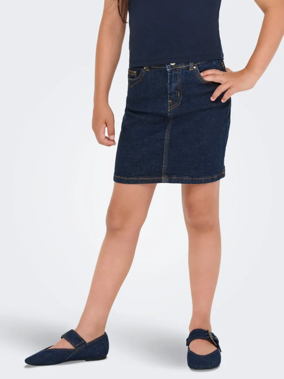 KOGJUICY Denim Denimskjørt Kort skjørt