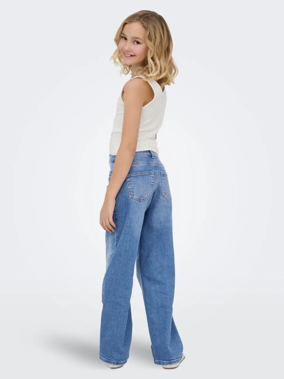 KOGJULLES Lav midje Straight Fit Jeans