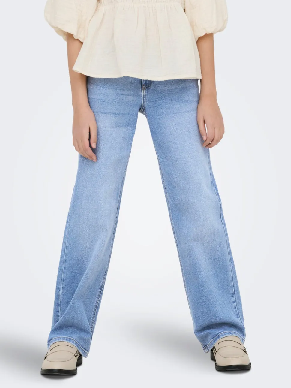 KOGJULLES Lav midje Straight Fit Jeans
