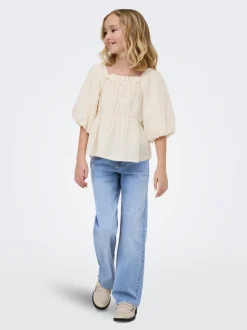 KOGJULLES Lav midje Straight Fit Jeans