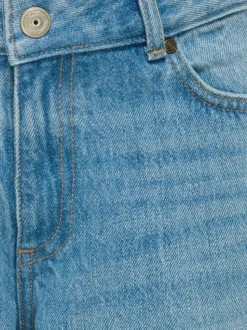 KOGLOPEZ Lav midje Wide Leg Fit Ankellengde Jeans