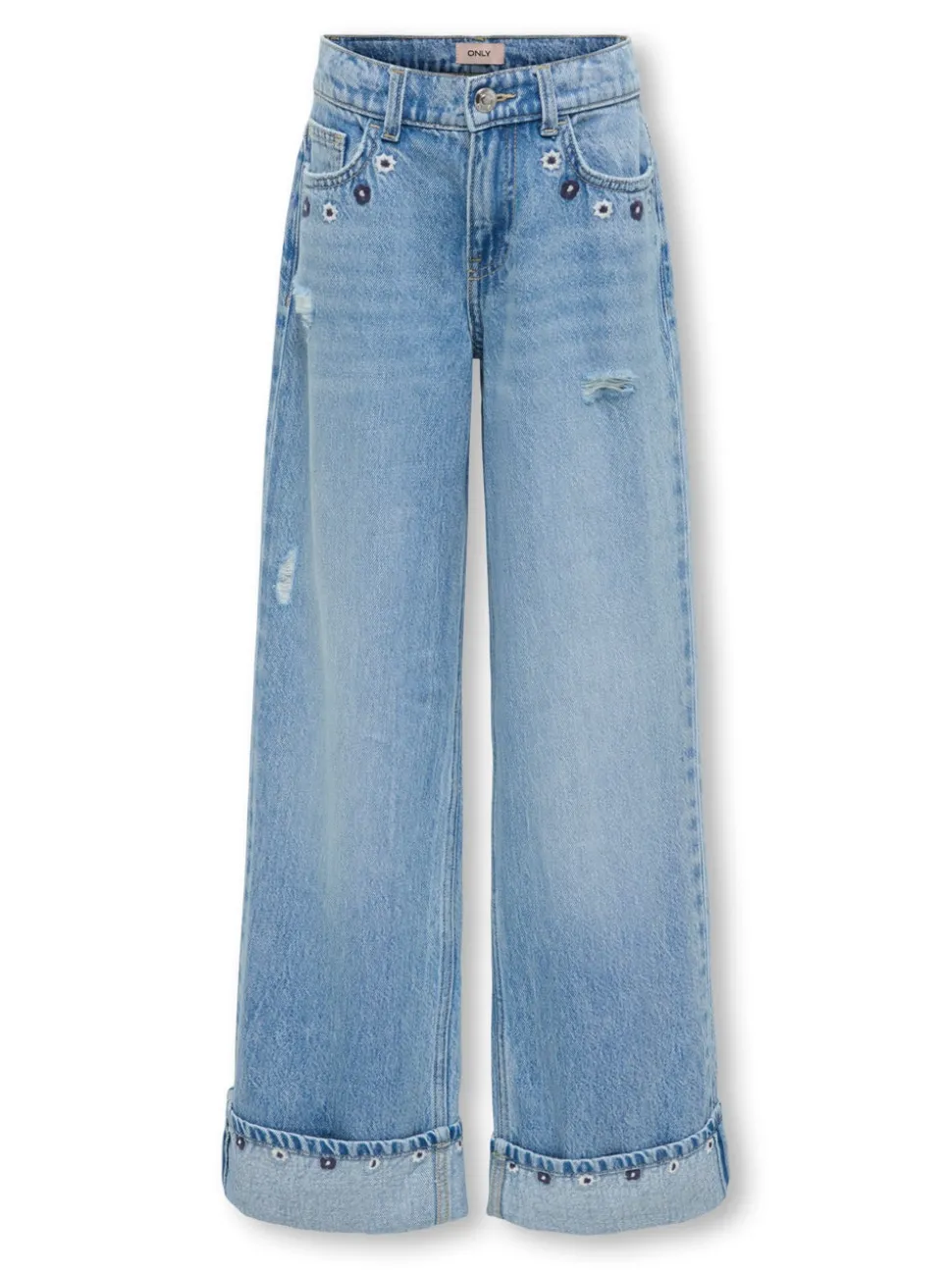 KOGMIMI Høy midje Wide Leg Fit Jeans