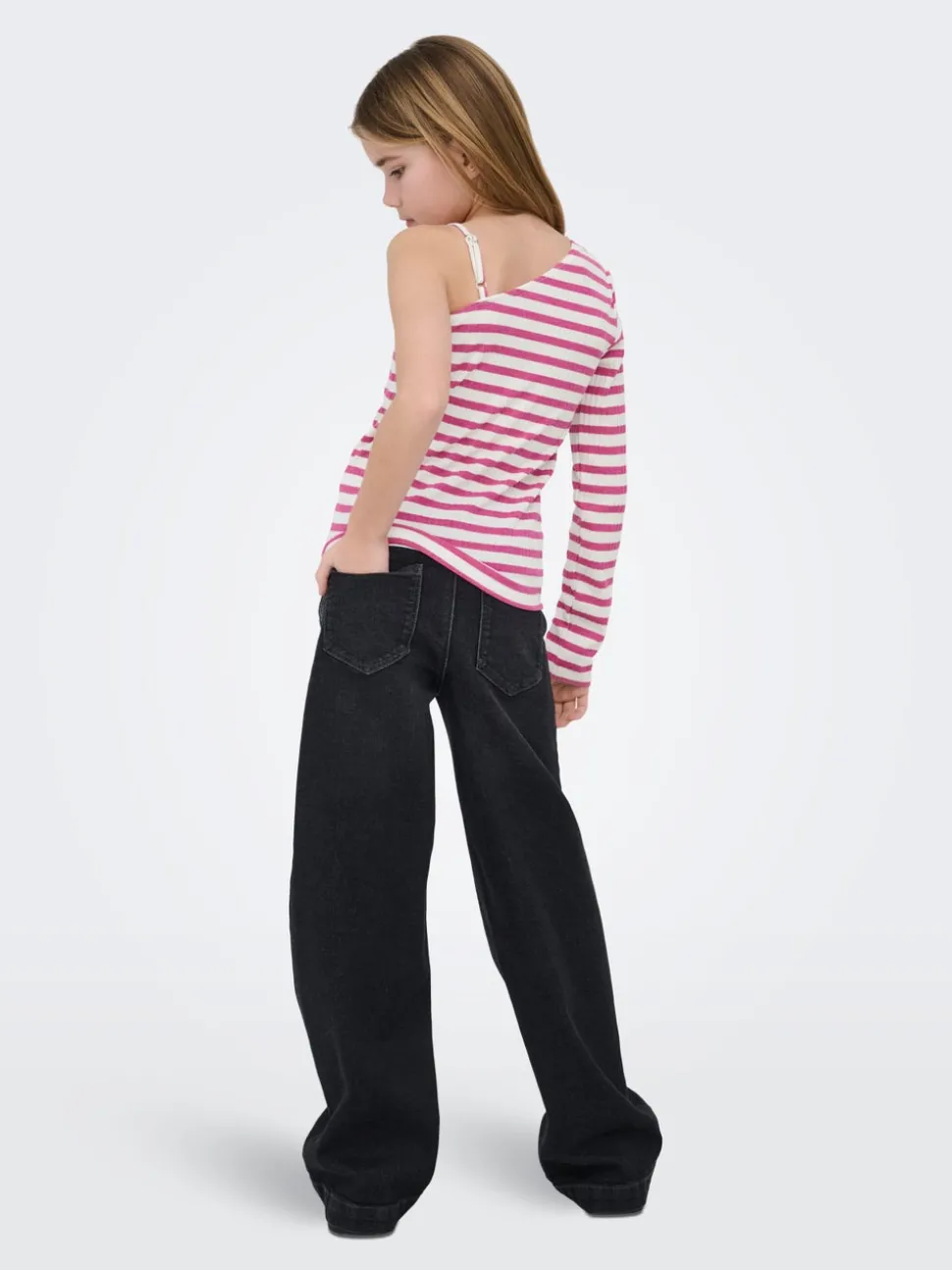 KOGNEW Middels høy midje Wide Leg Fit Jeans