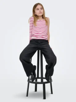 KOGNEW Middels høy midje Wide Leg Fit Jeans