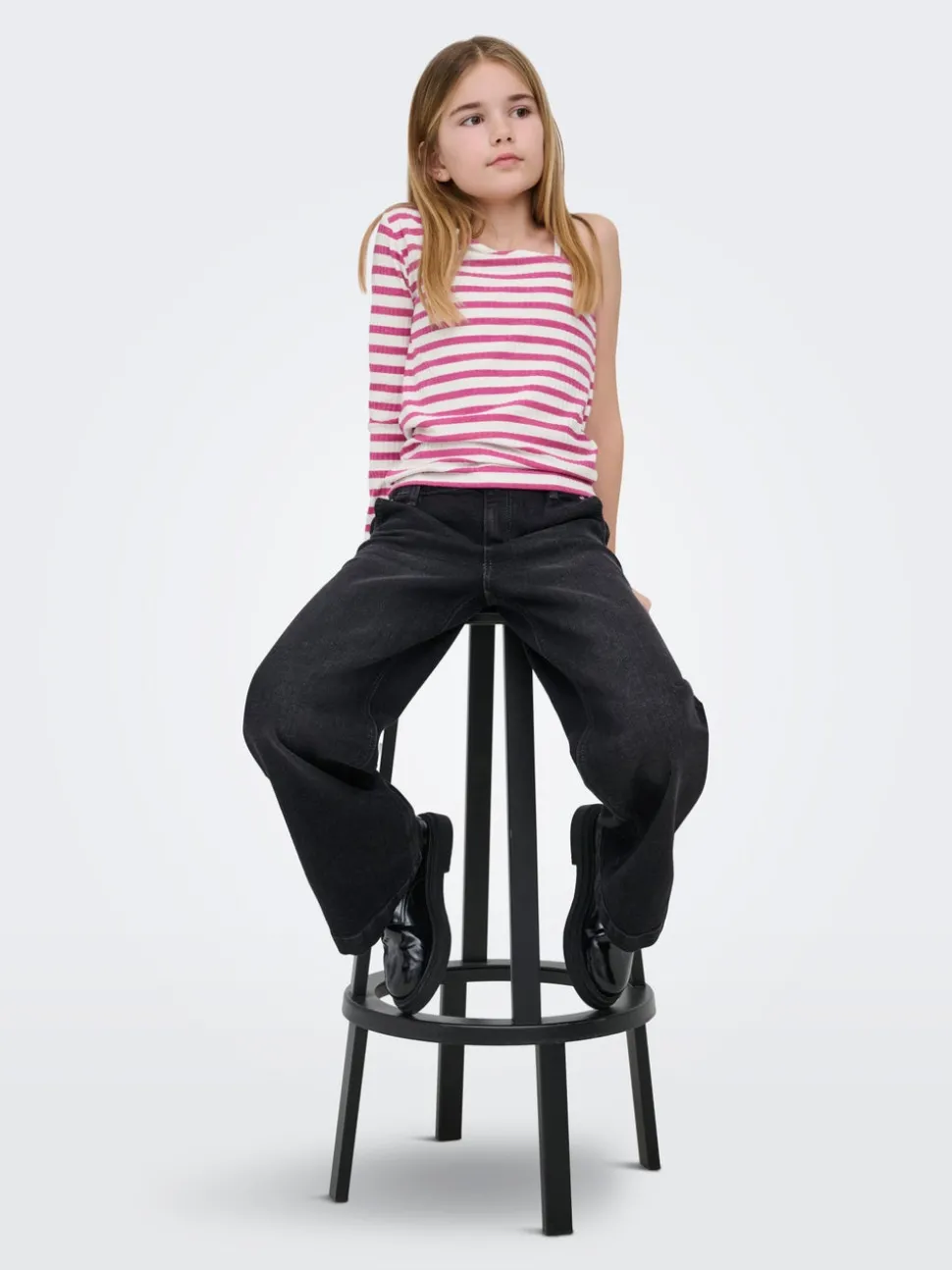 KOGNEW Middels høy midje Wide Leg Fit Jeans