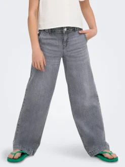 KOGNEW Middels høy midje Wide Leg Fit Jeans