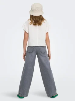KOGNEW Middels høy midje Wide Leg Fit Jeans