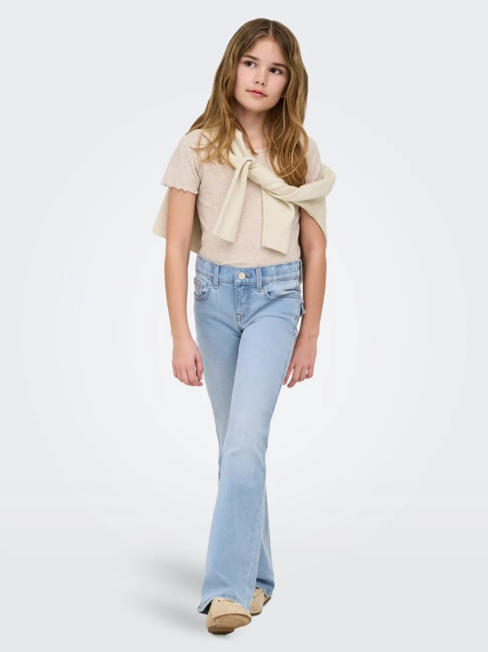KOGPHOEBE Lav midje Flared Fit Jeans