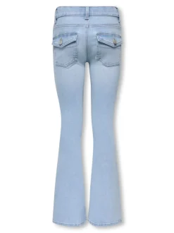 KOGPHOEBE Lav midje Flared Fit Jeans