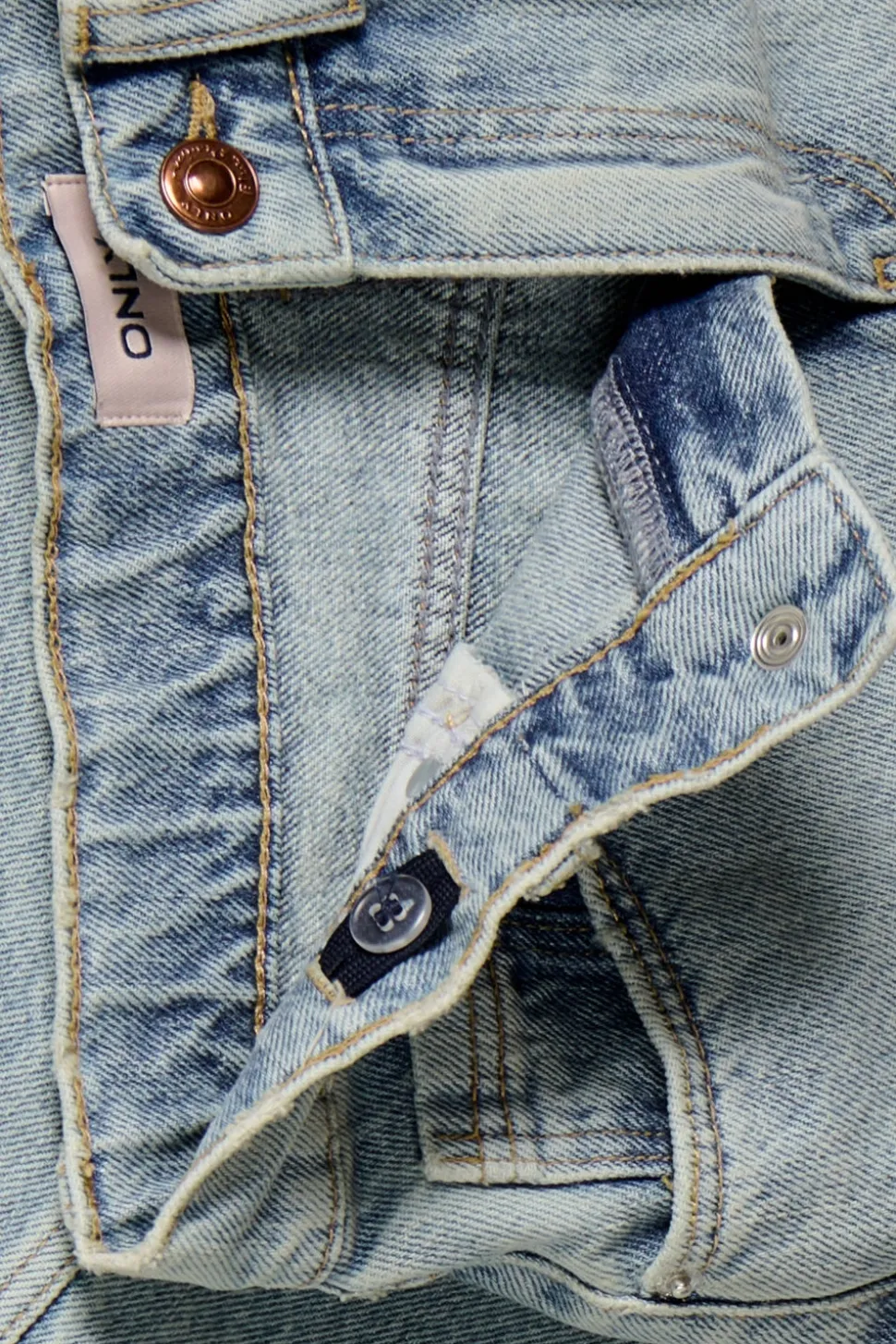 KOGPOSEY Denim Denimskjørt Midiskjørt